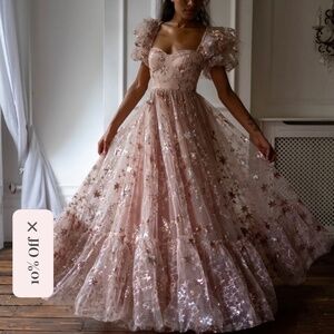 Fanciful Doll Star Crossed Lovers Gown